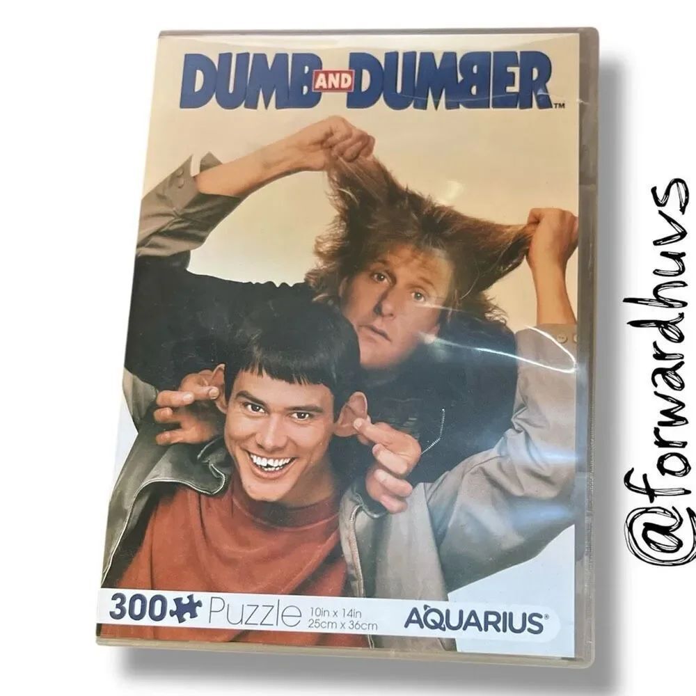 Dumb and Dumber 300-Piece Jigsaw Puzzle – Officially Licensed